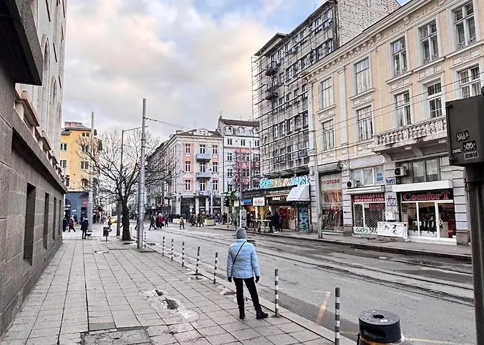 Cozy Vitosha Street Center アパート